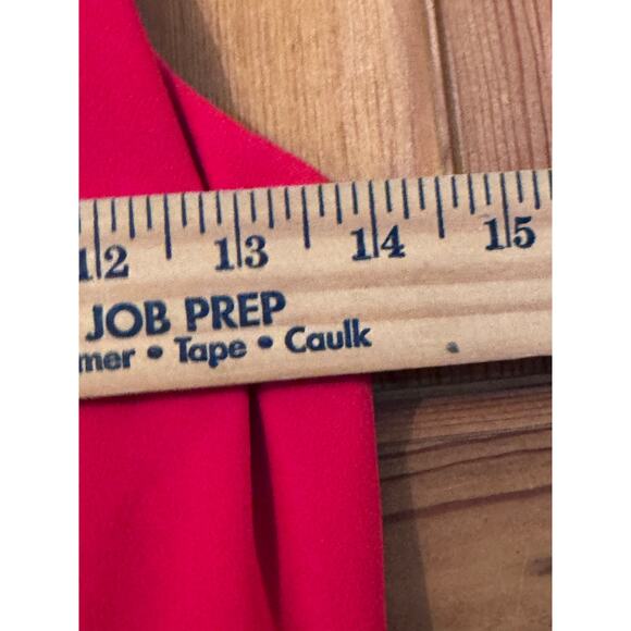 Aidan color block halter dress classic wedding guest minimal simple 8 GORGEOUS - Picture 5 of 7